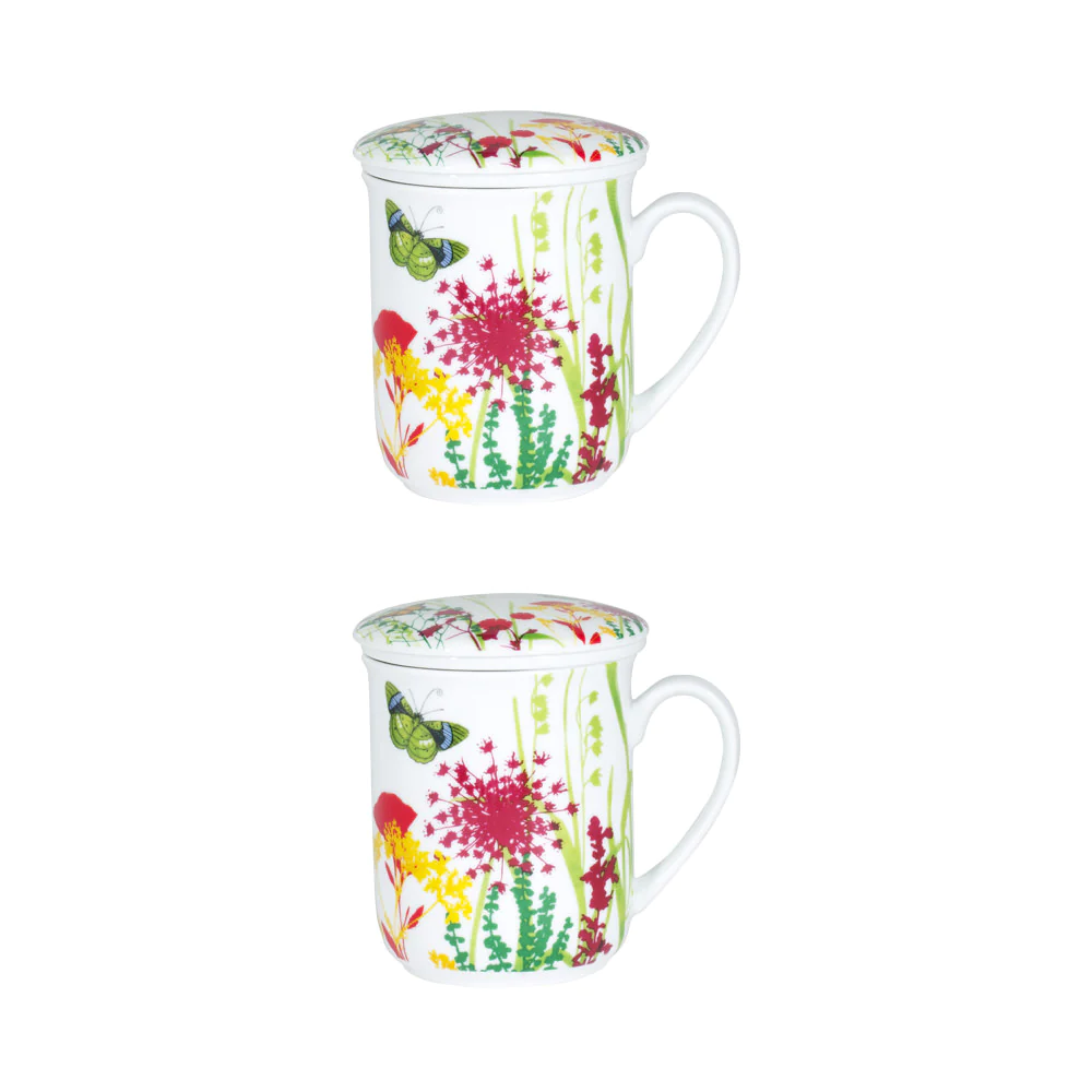 Coffret de 2 tisanières Tutti Fiori Table passion