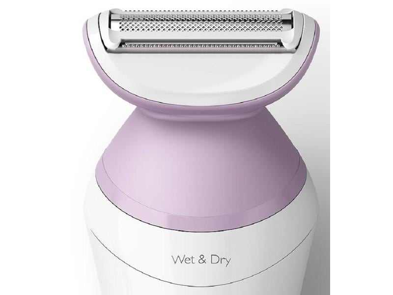 Philips Körperrasierer Lady Shaver Series 6000 BRL136/00 Kabelloser Rasierer mit Nass- und Trockengebrauch