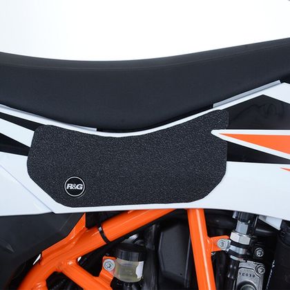 Grip de réservoir R&G Racing Kit 2 pièces noir