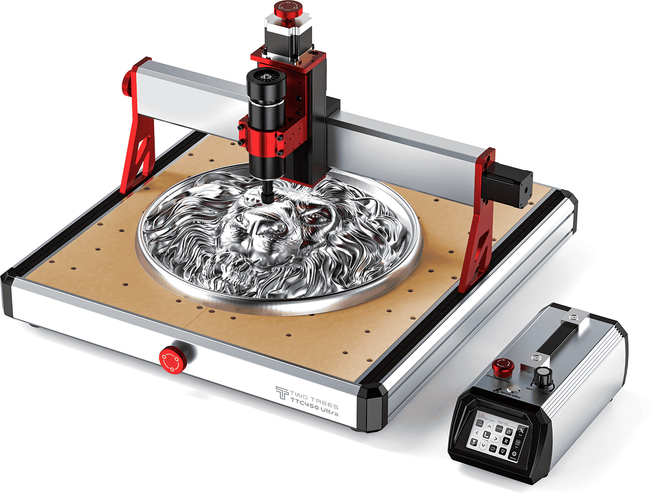 Twotrees  TTC450 Ultra CNC Fräsmaschine    Geballte Power auf 460 x 460 mm