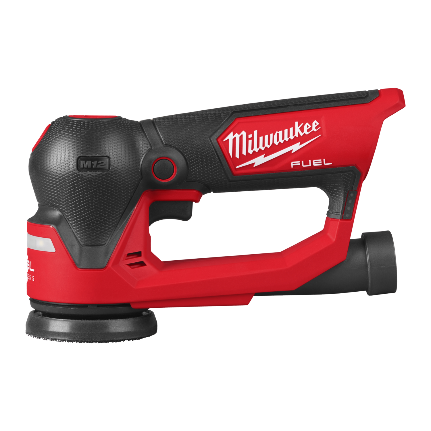 Milwaukee M12 FSDR75-202B 12V Li-ion accu Exentrische schuurmachine set (2x 2.0Ah accu) in tas - 75mm
