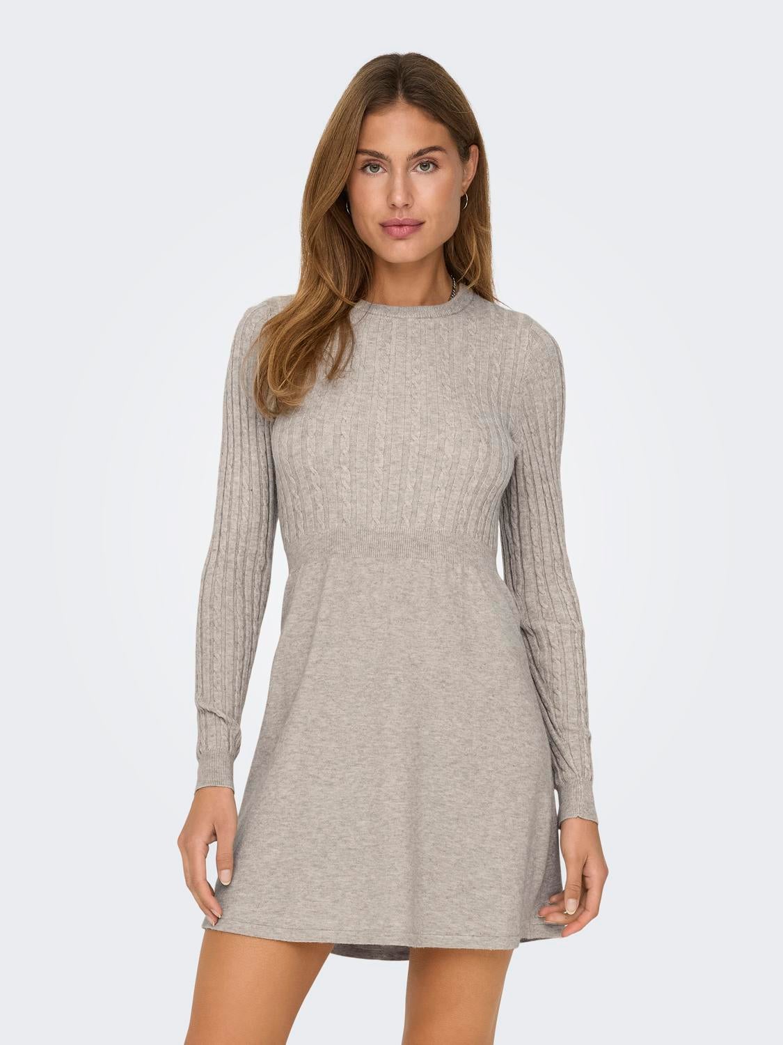 ONLFIA Midikleid Weathered Teak