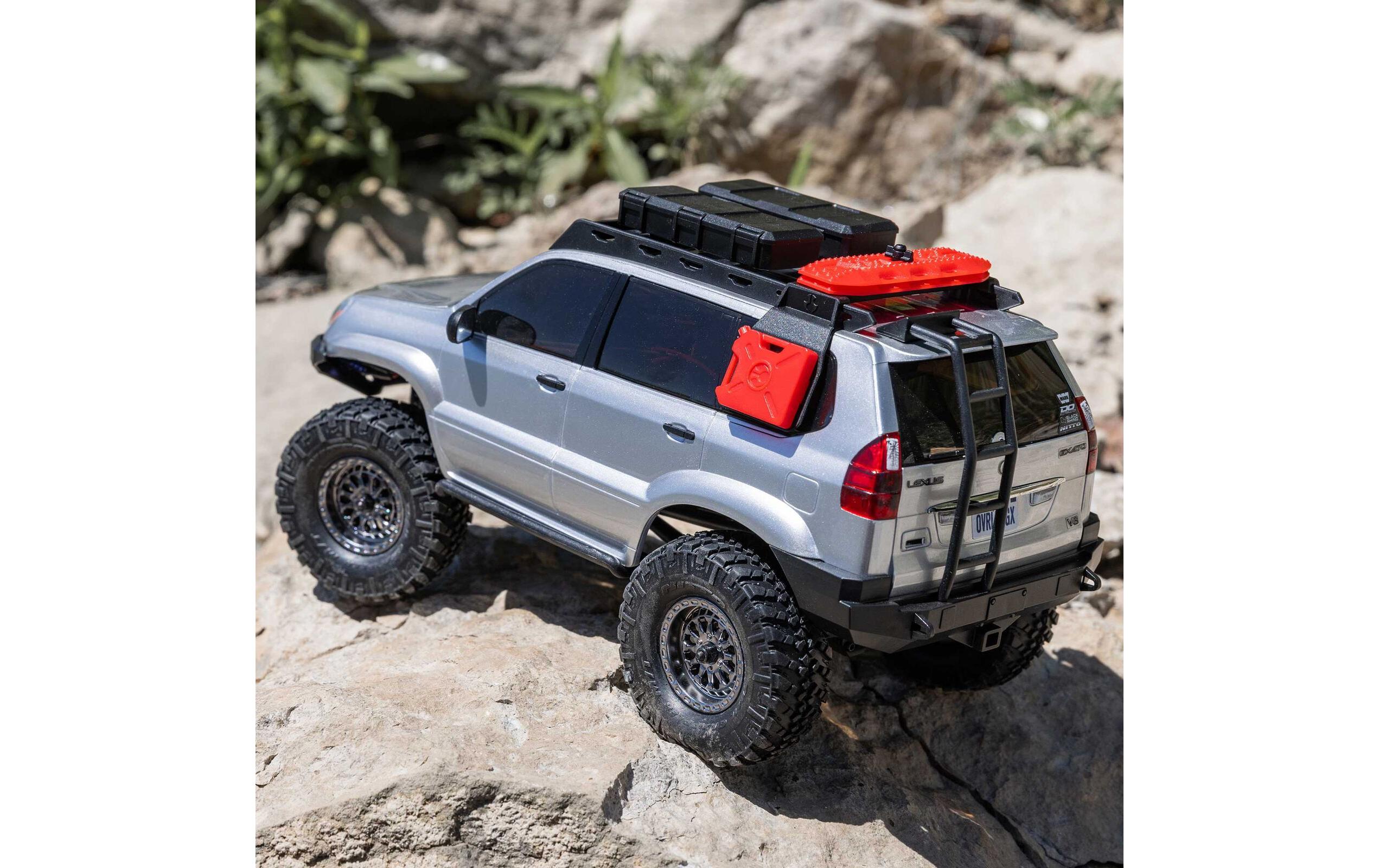 Scale Crawler SCX24 Lexus GX470, Silber RTR 1:24<br>Micro Crawler im Massstab 1:24