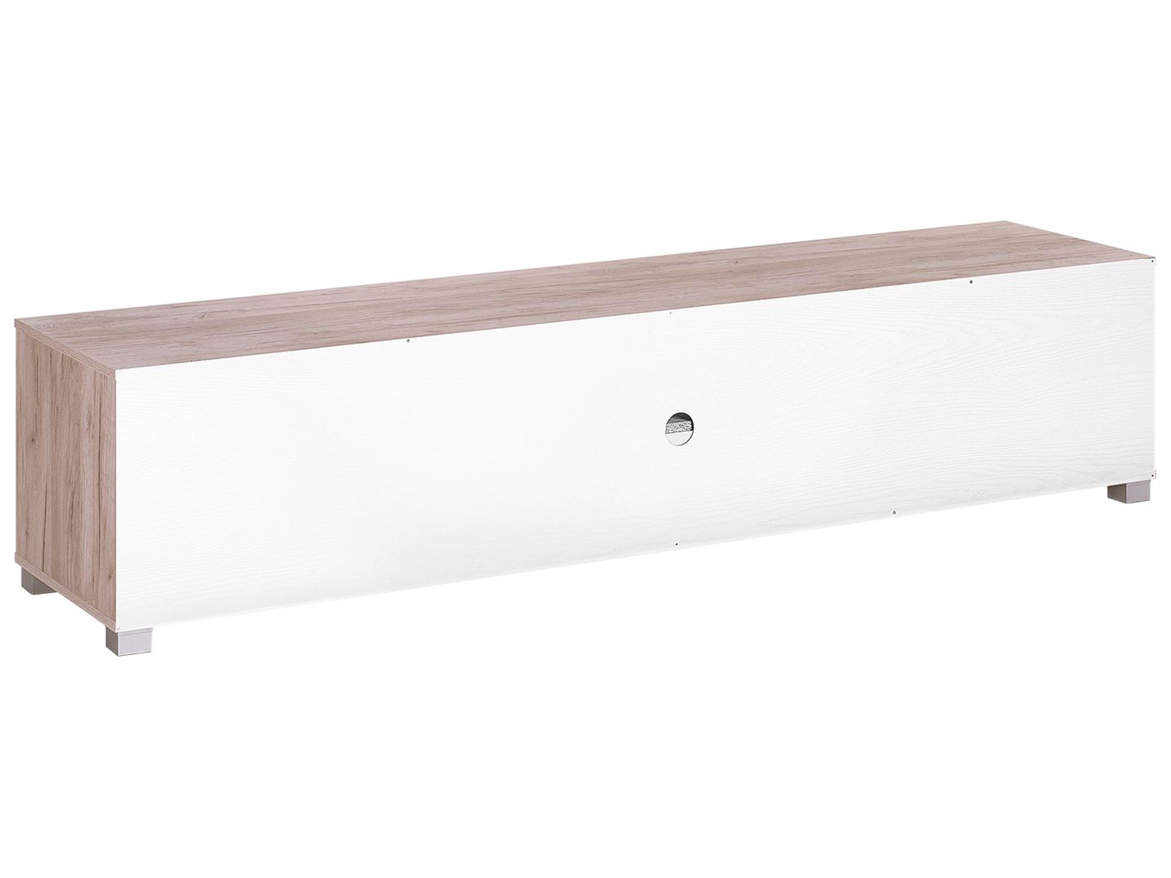 TV-meubel LINCOLN Bruin/wit