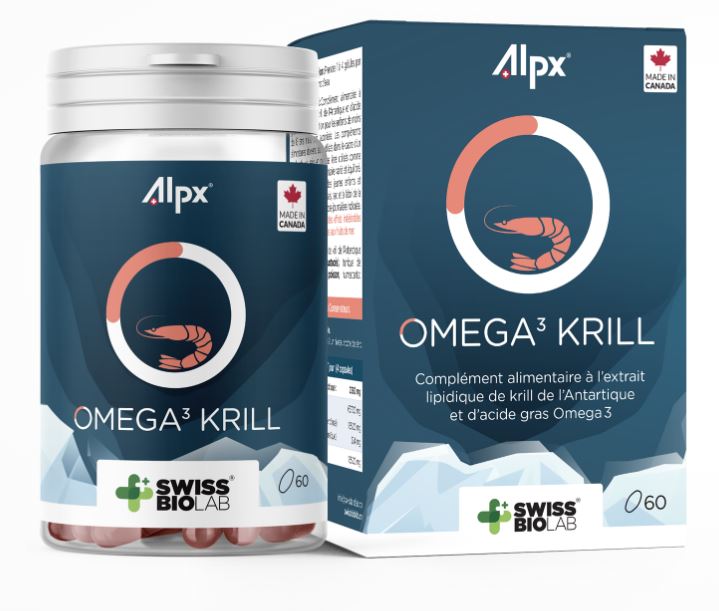Alpx Omega 3 Krill Kapseln<br>60 Stück, Dose, Gélules