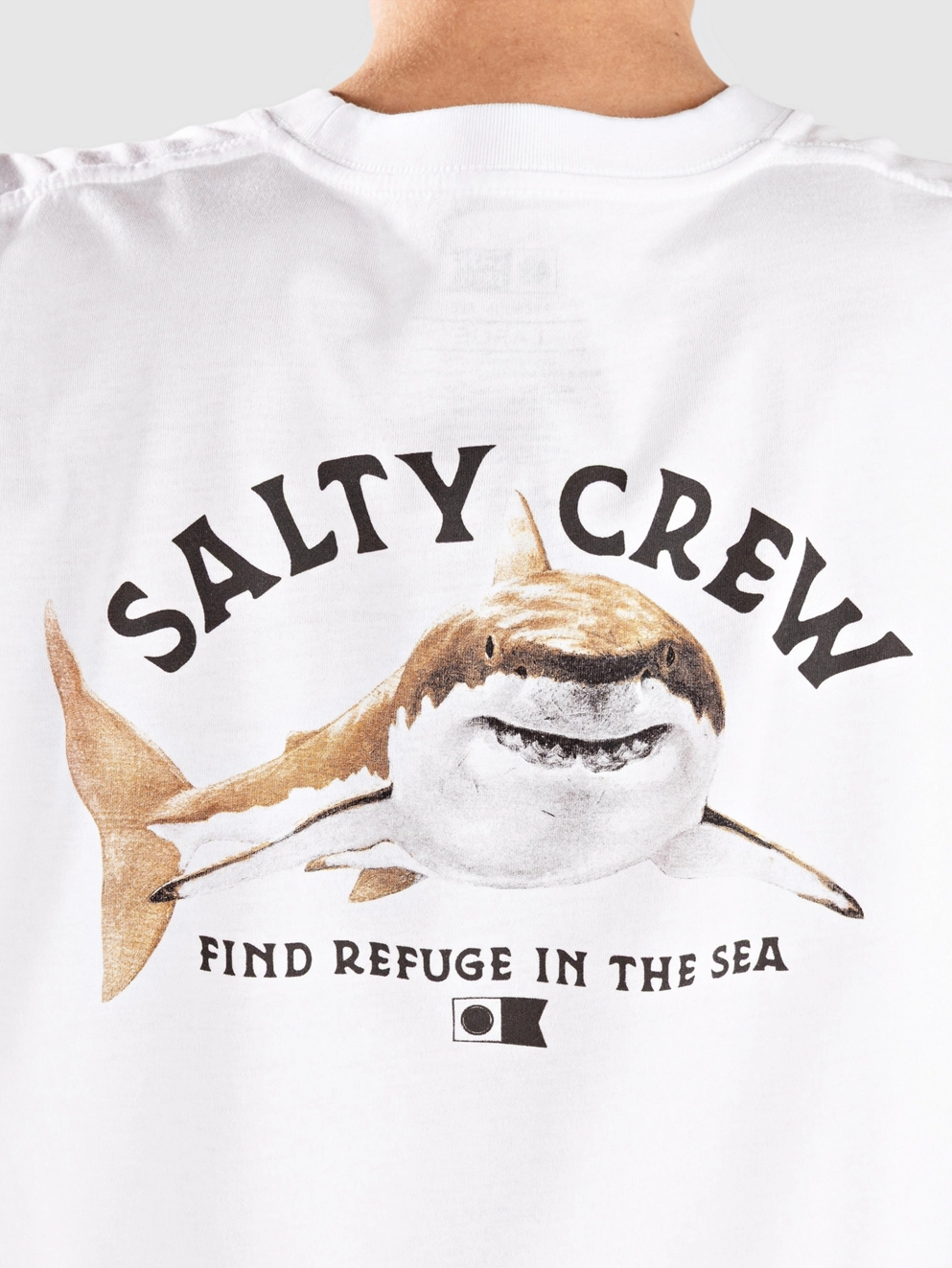 Salty Crew Lurking T-Shirt white