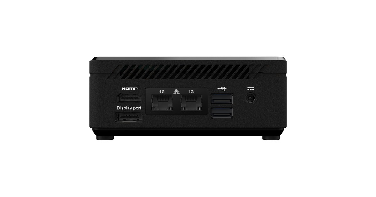 MSICubi N ADL S-226BEU barebone  (Zwart | N200 | UHD Graphics)