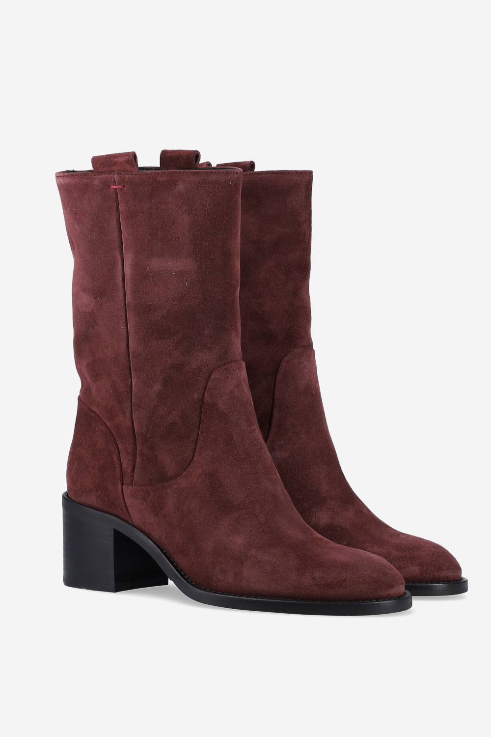 Suede ankle boots
