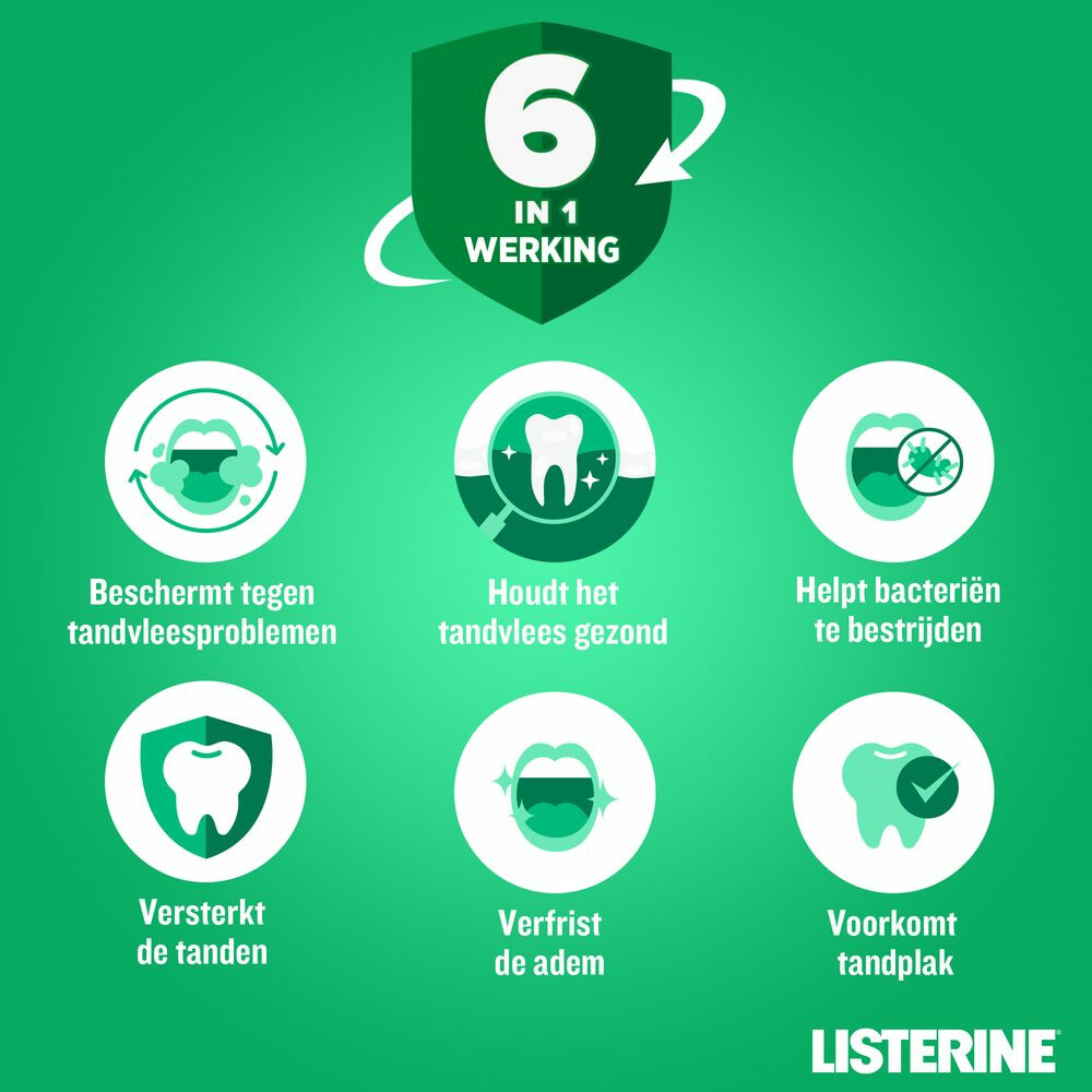 Listerine Mondwater Total Care Tandvleesbescherming500 ml