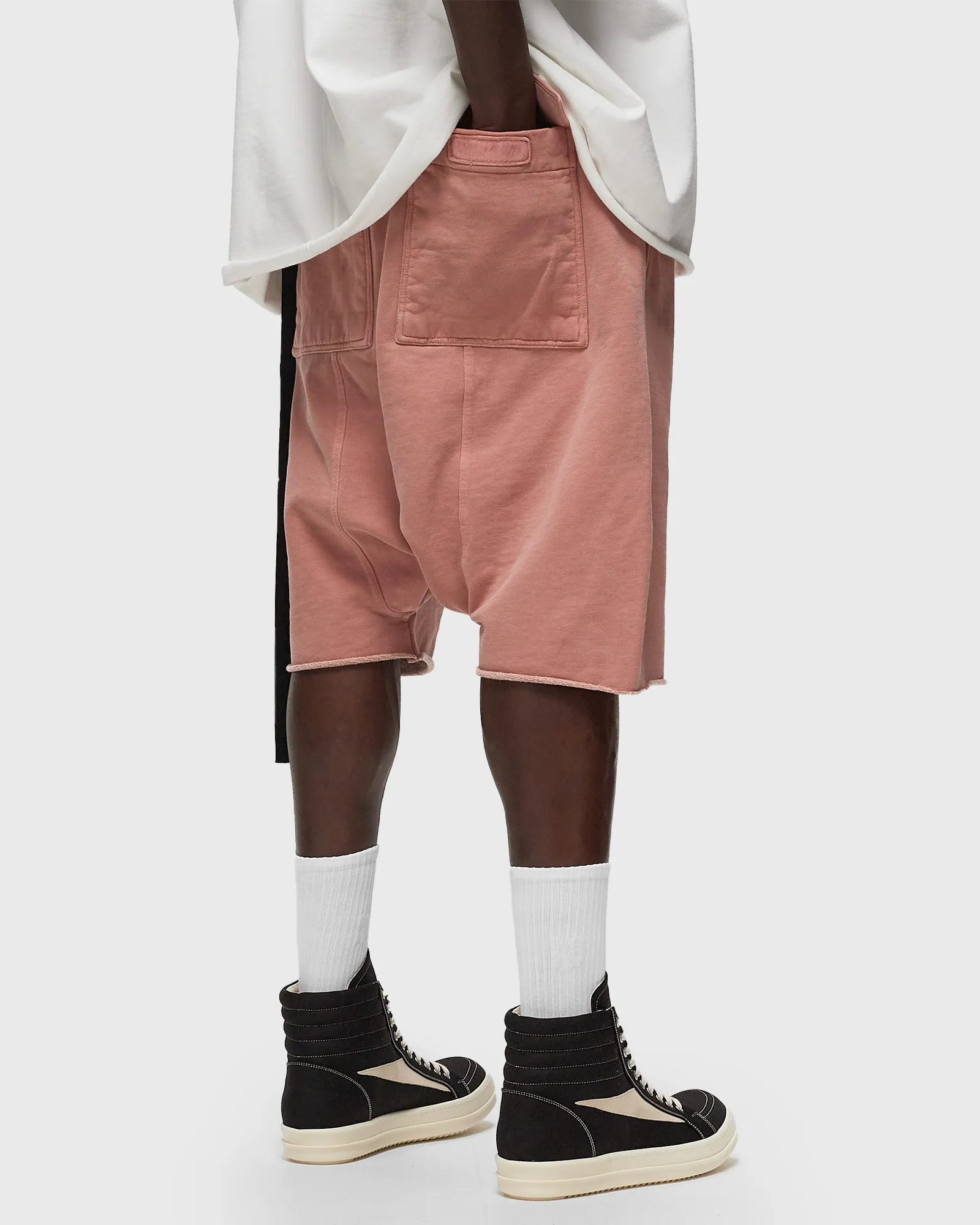 Rick Owens KNIT SWEATPANTS-DRAWSTRING PODS