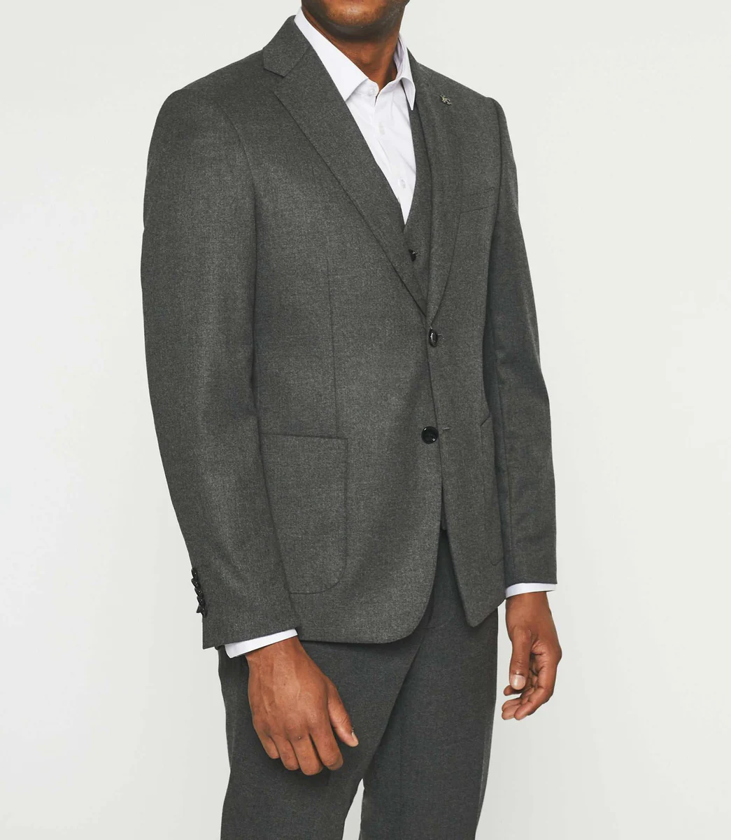 Veste ville séparable gris moyen SOYEUX