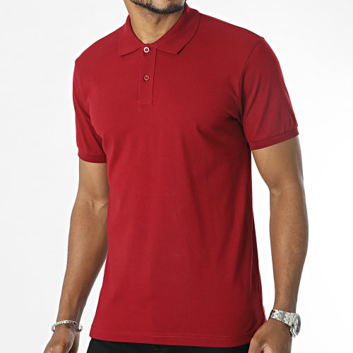 Polo Manches Courtes Bordeaux