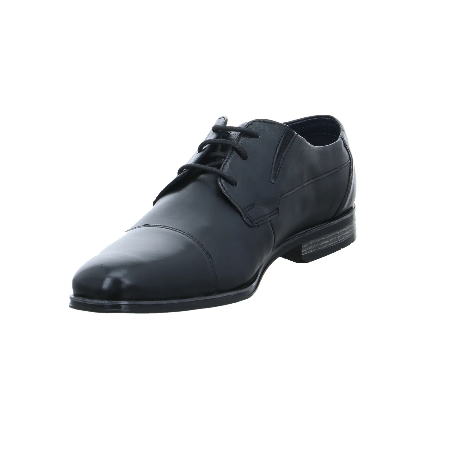 BUGATTI SHOES Halbschuh-City Schwarz Leder
