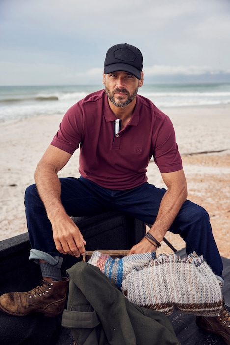 Polo-Shirt, Halbarm, Bauchfit, Piqué, bis 8 XL