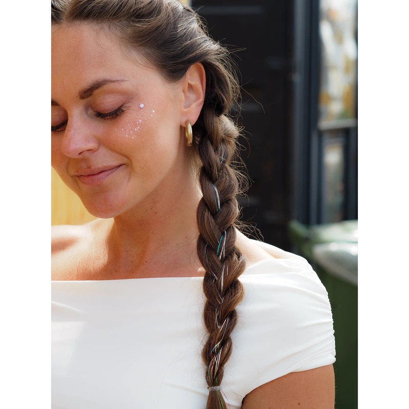 NICMA Styling Glitter Extensions - Rainbow