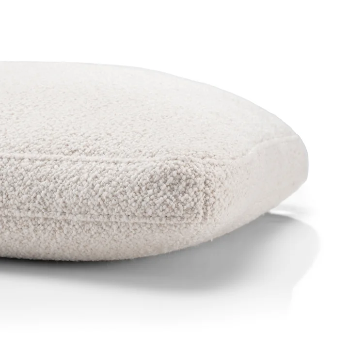 Kartell - Lunam Kissen, 50 x 35 cm, weiss (Stoff Curly)