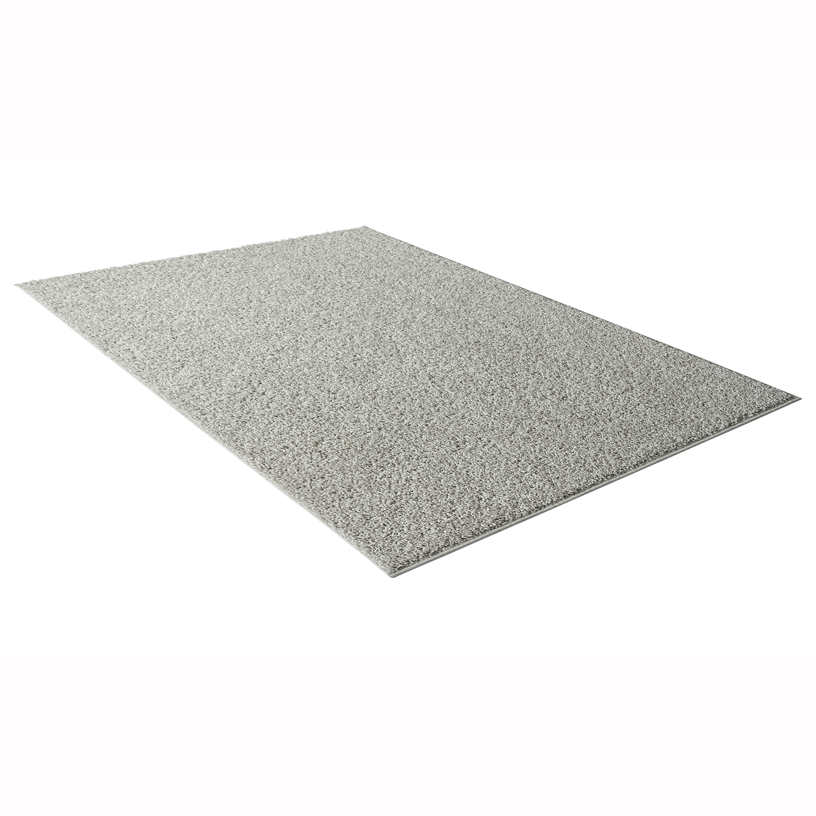 Teppich - grau - gewebt - 80x150 cm