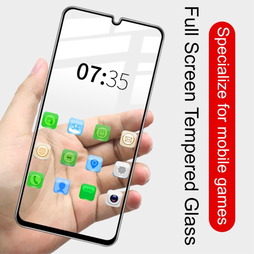 Samsung Galaxy A20e Panzer Glas Display Schutz Case Friendly