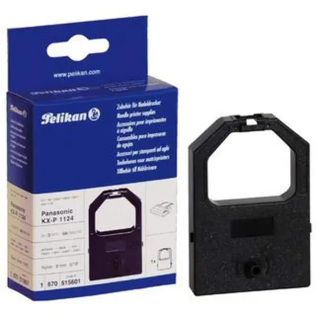 Pelikan Farbband, Gr. 670 Nylon HD Re-Inking, schwarz für Panasonic KX-P 1124, 8 mm/1, 8 m