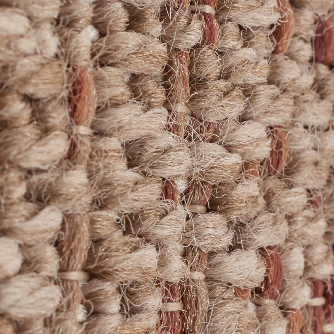 Nazar Rugs Tapis aspect jute TULUM 9041 intérieur & extérieur terra - 60x180 cm