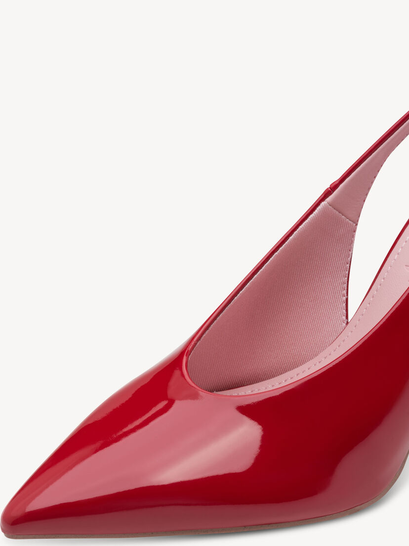 Slingpumps - rood