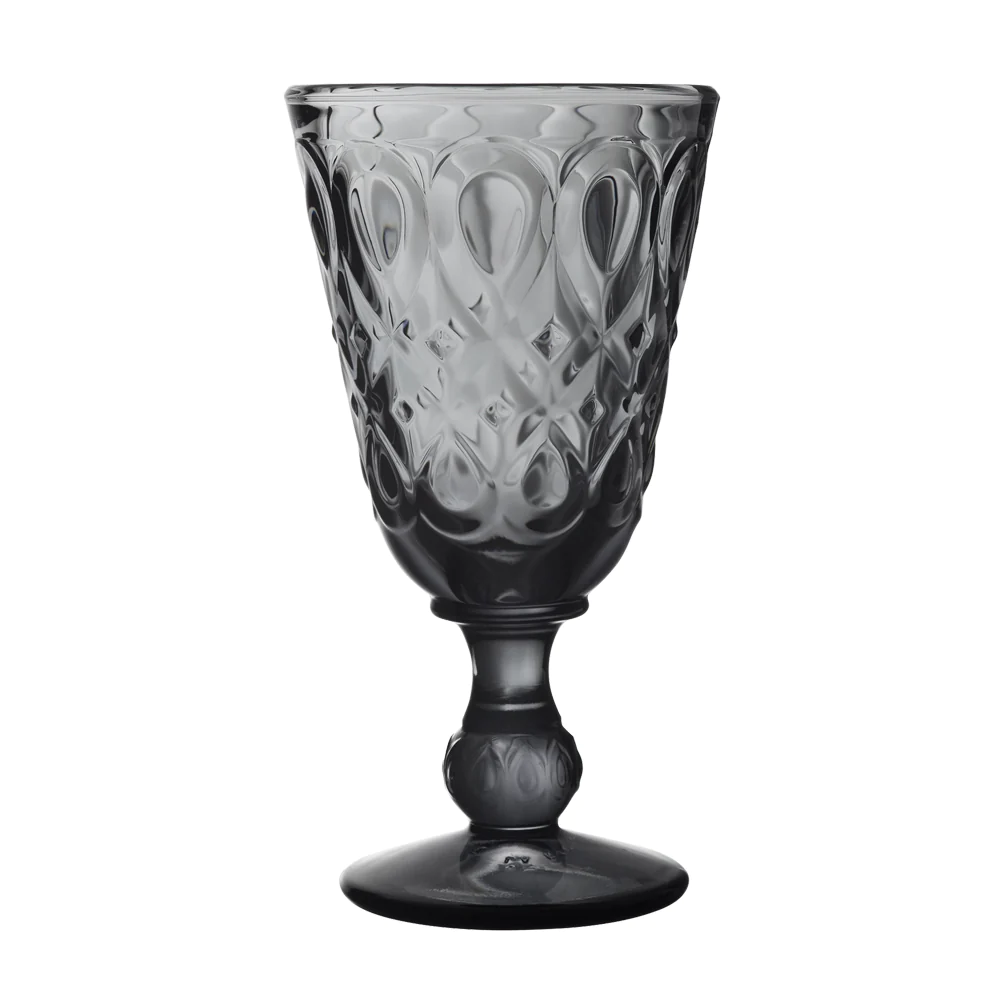 Verre à Pied Lyonnais 23 cl gris (lot de 6) La Rochère