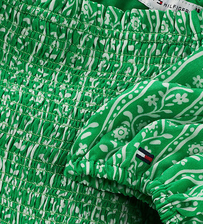 Tommy Hilfiger Top - Bedruckter Kittel - Radiant Green