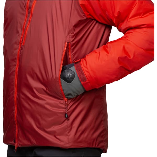 Doudoune alpinisme MOUNTAIN EQUIPMENT SHELTERSTONE M JACKET CHILI RED/MERLOT