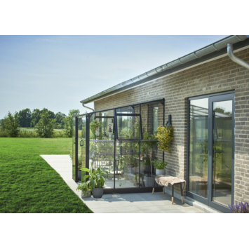 Tuinkas Royal Well Qube LT68 met 3mm veiligheidsglas