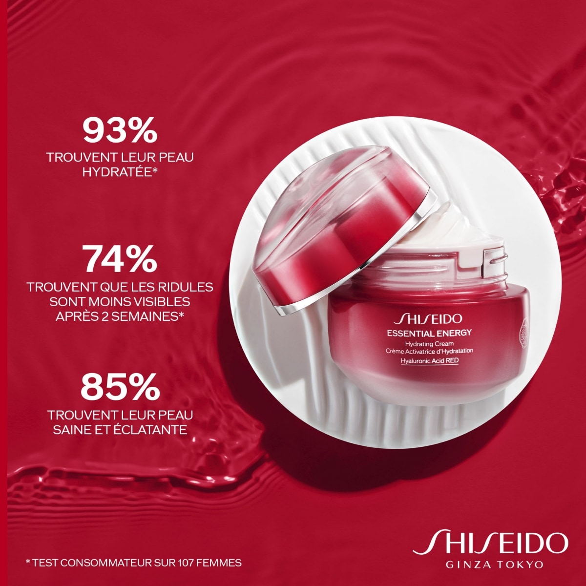 SHISEIDO Essential Energy Crème Activatrice d'Hydratation 24H