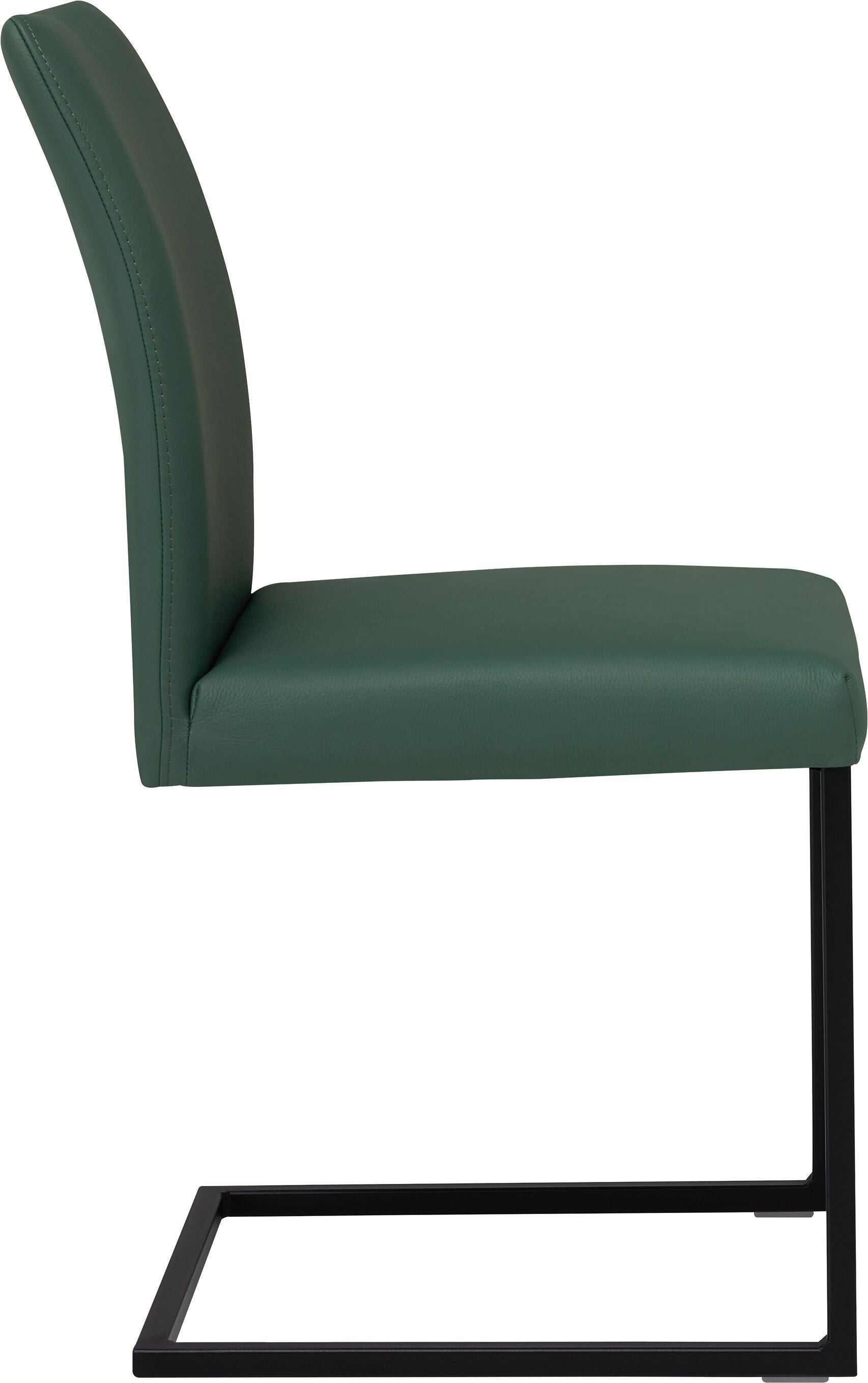 SIENA Stuhl - Dunkelgruen / B: 45.5 cm x T: 44.0 cm x H: 87.0 cm