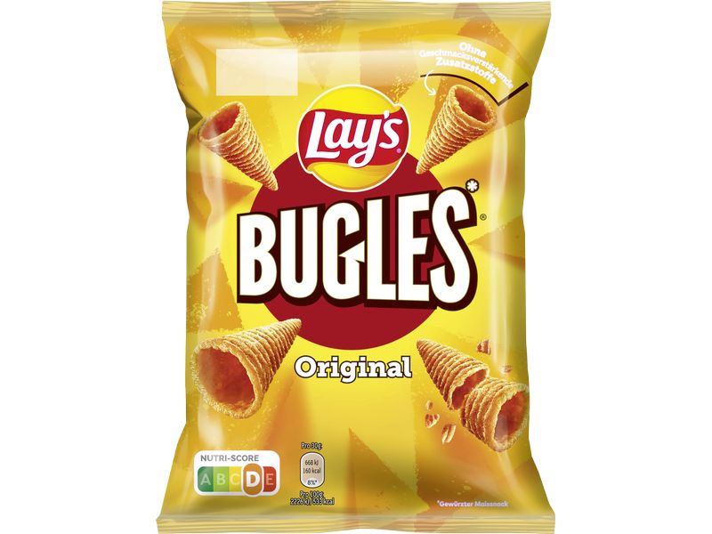 Lay's Chips Bugles Original 95 g Veganer Snack auf Basis von Mais