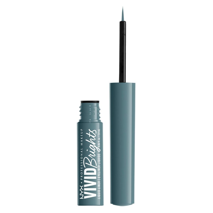NYX Professional Makeup Vivid Bright Liquid Liner Cyan Simp 01 2ml