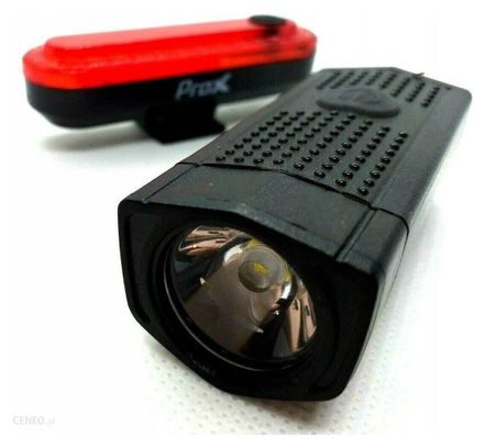 Kit d'éclairage LED pour vélo - Feu avant 300 lumens et feu arrière