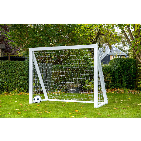 Homegoal Pro Junior fodboldmål - hvid