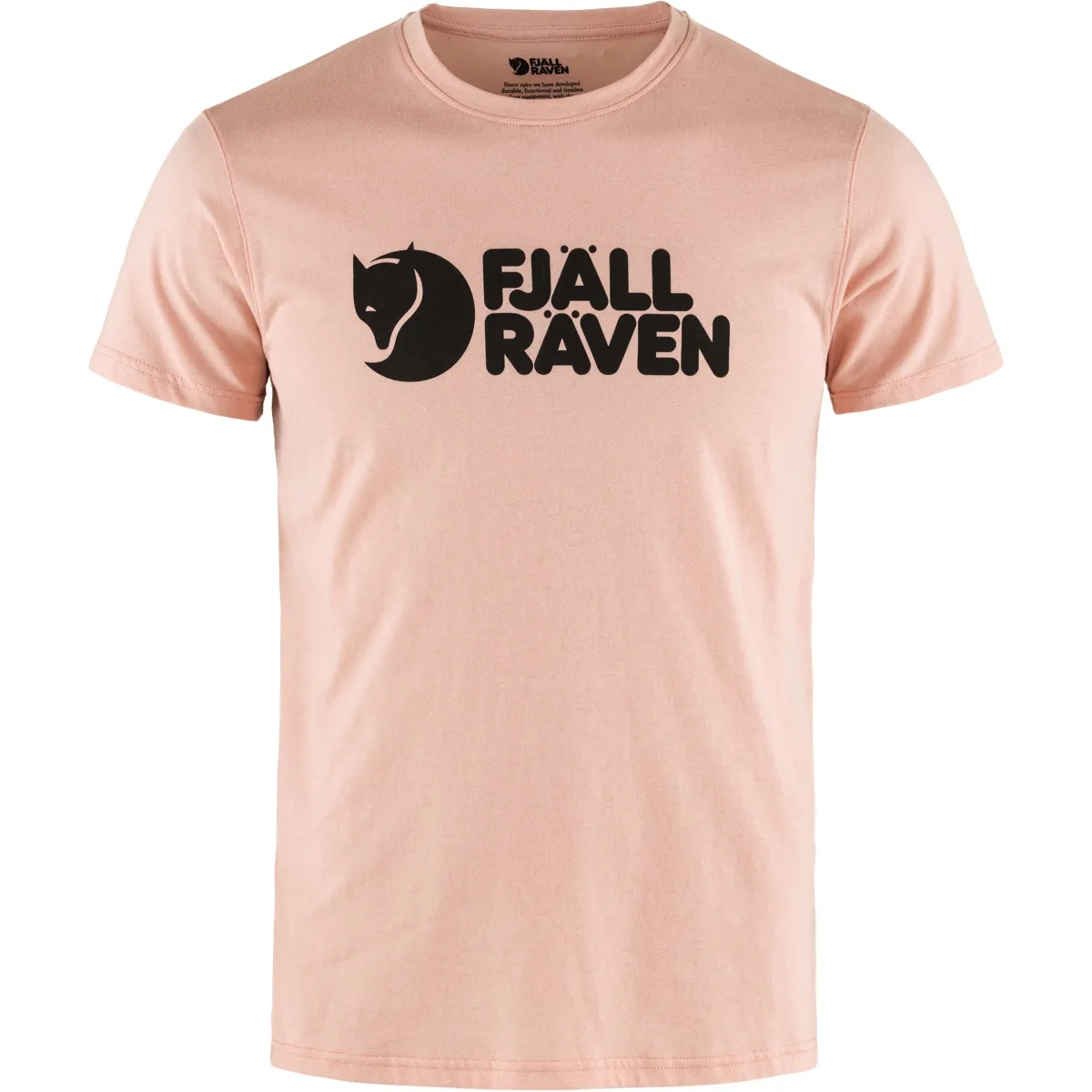 Fjällräven Men's Fjällräven Logo T-shirt Chalk Rose