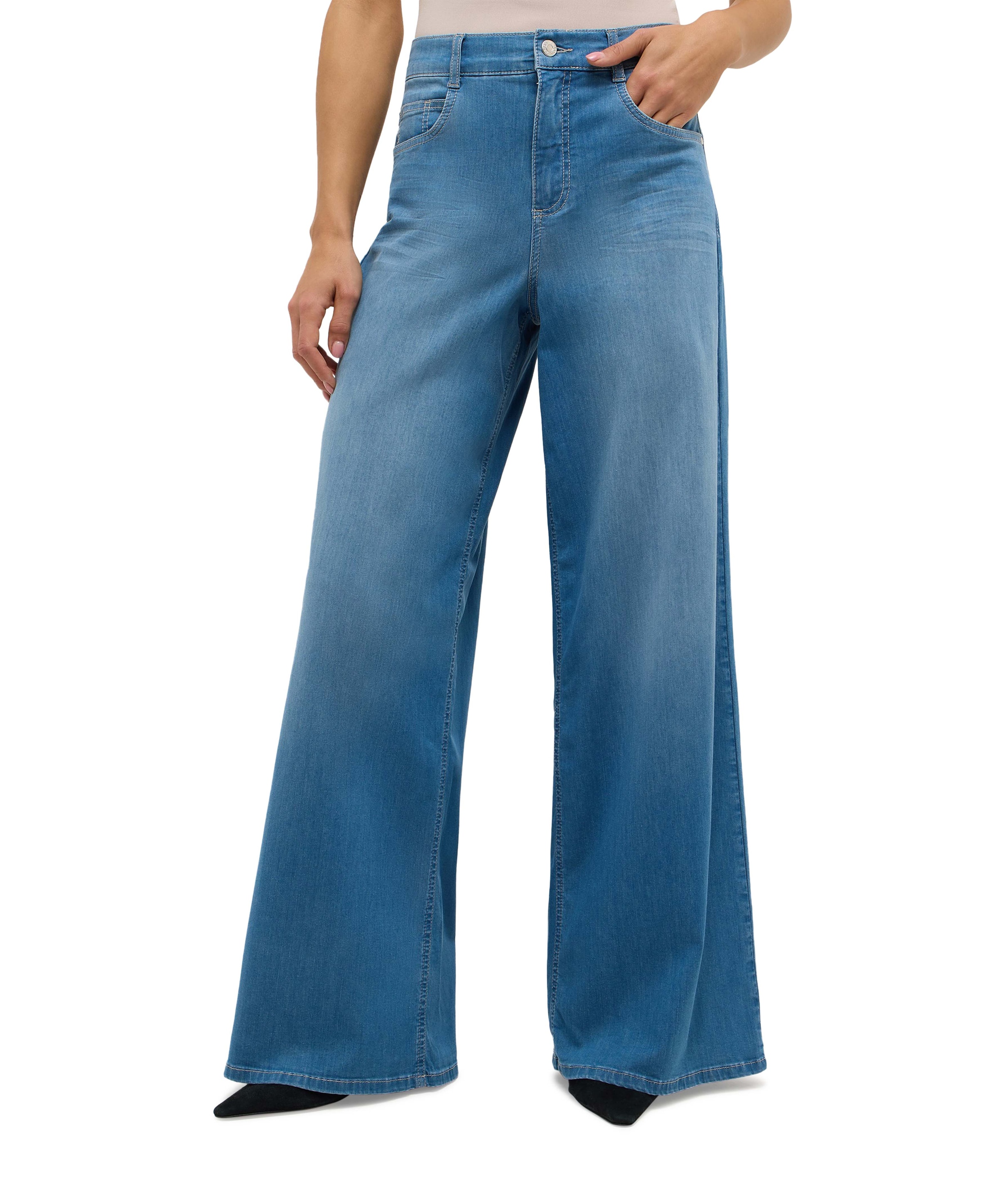 Angels LIVA dames jeans blauw