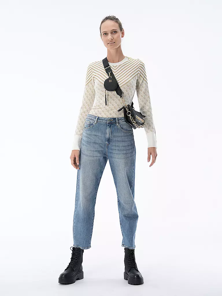 DAWN DENIM Jeans Balloon Fit hellblau