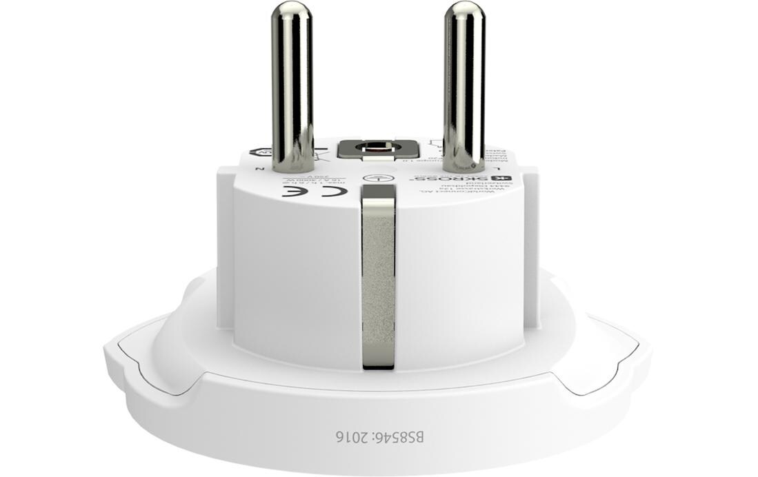 Reiseadapter Combo World IndiaKompakter 2in1 Länderreiseadapter
