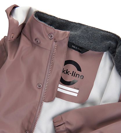 Mikk-Line Regnt?j m. Seler - PU - Recycled - Burlwood