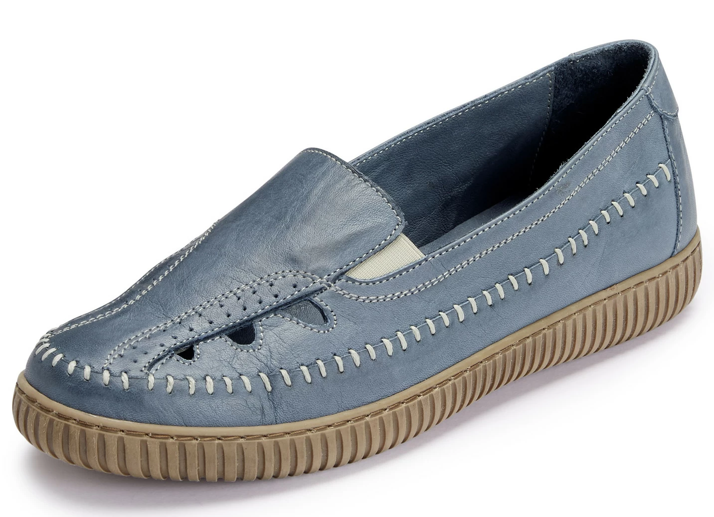 Gemini Slipper aus Rind-Nappaleder