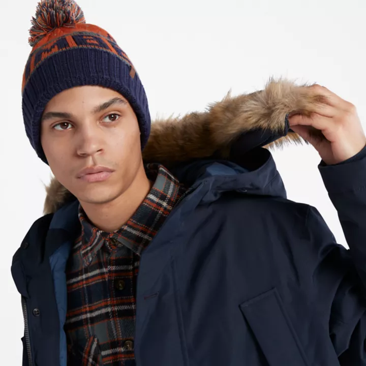 Jaqueta Scar Ridge Parka com Tecnologia DryVent para Homens na cor Azul Marinho