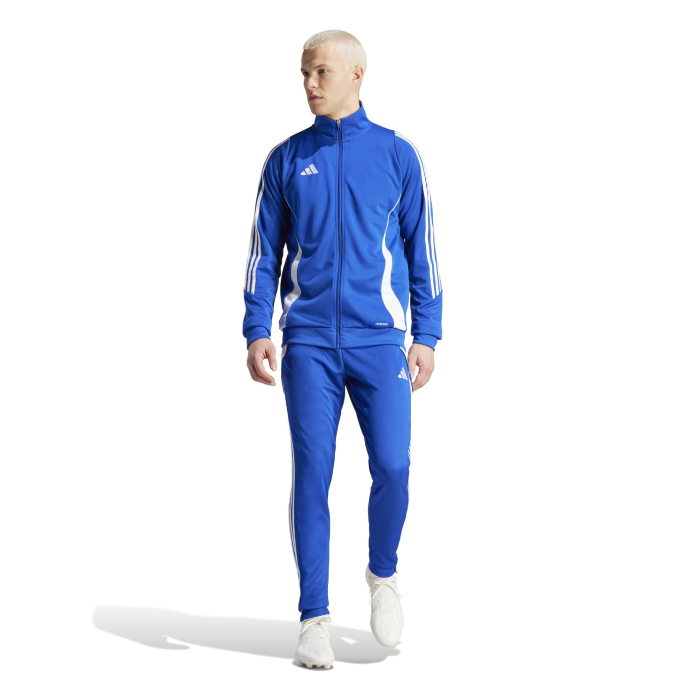 Adidas Tiro 24 Trainingsjack Blauw Wit