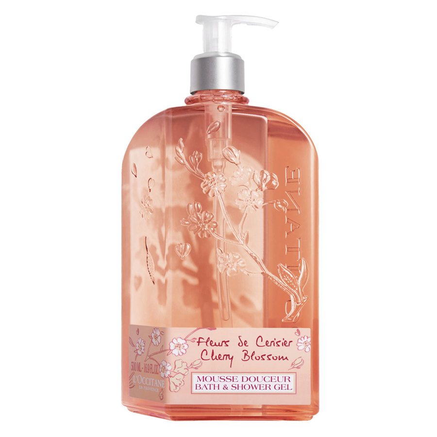 L'Occitane Cherry Blossom Bath & Shower Gel 500ml