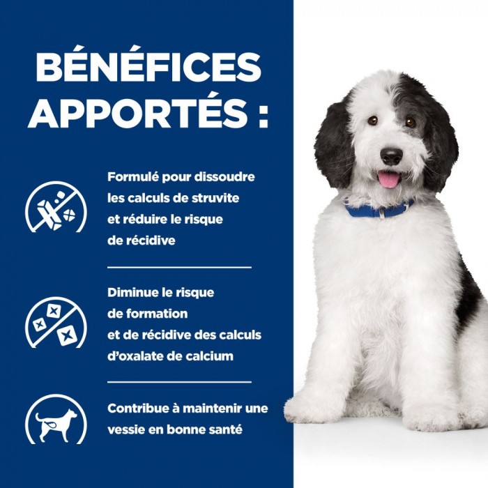 HILL'S Prescription Diet c/d Urinary Multicare en Mijotés au Poulet - Pâtée pour chien