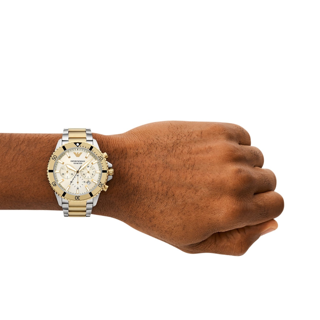 Emporio Armani Diver Chrono Bicolor