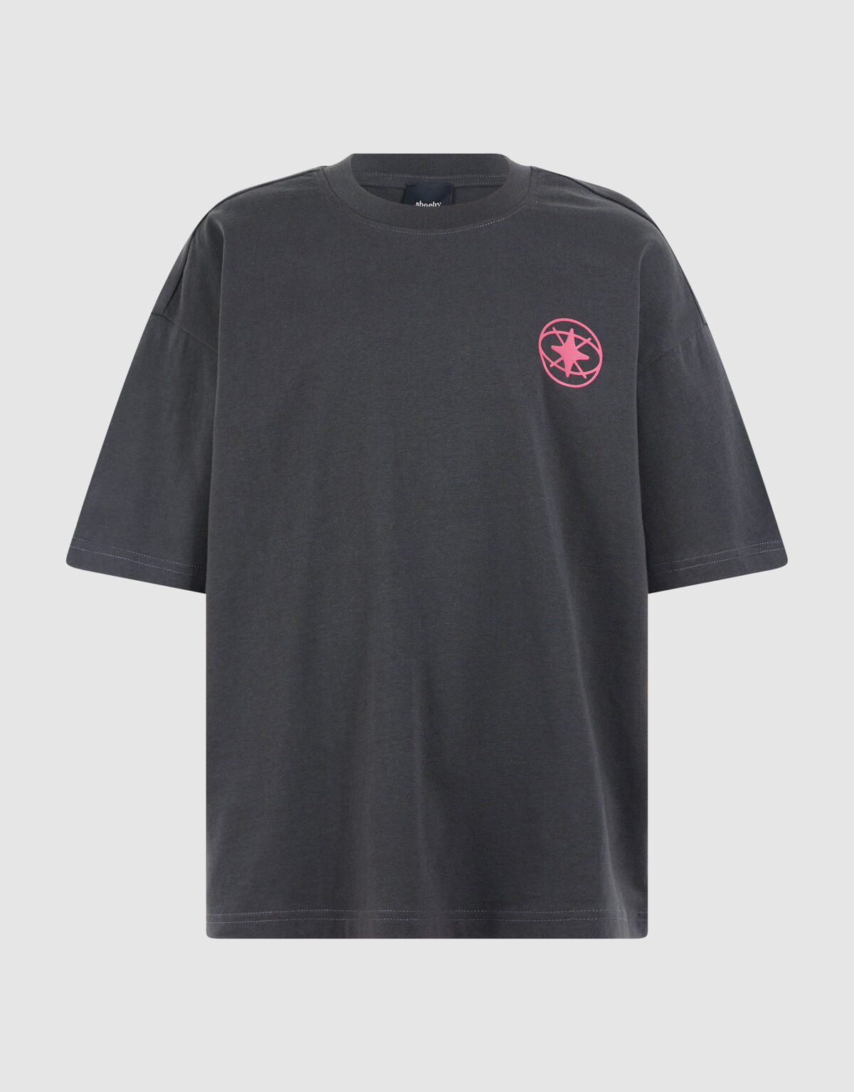 London Artwork T-shirt Donkergrijs