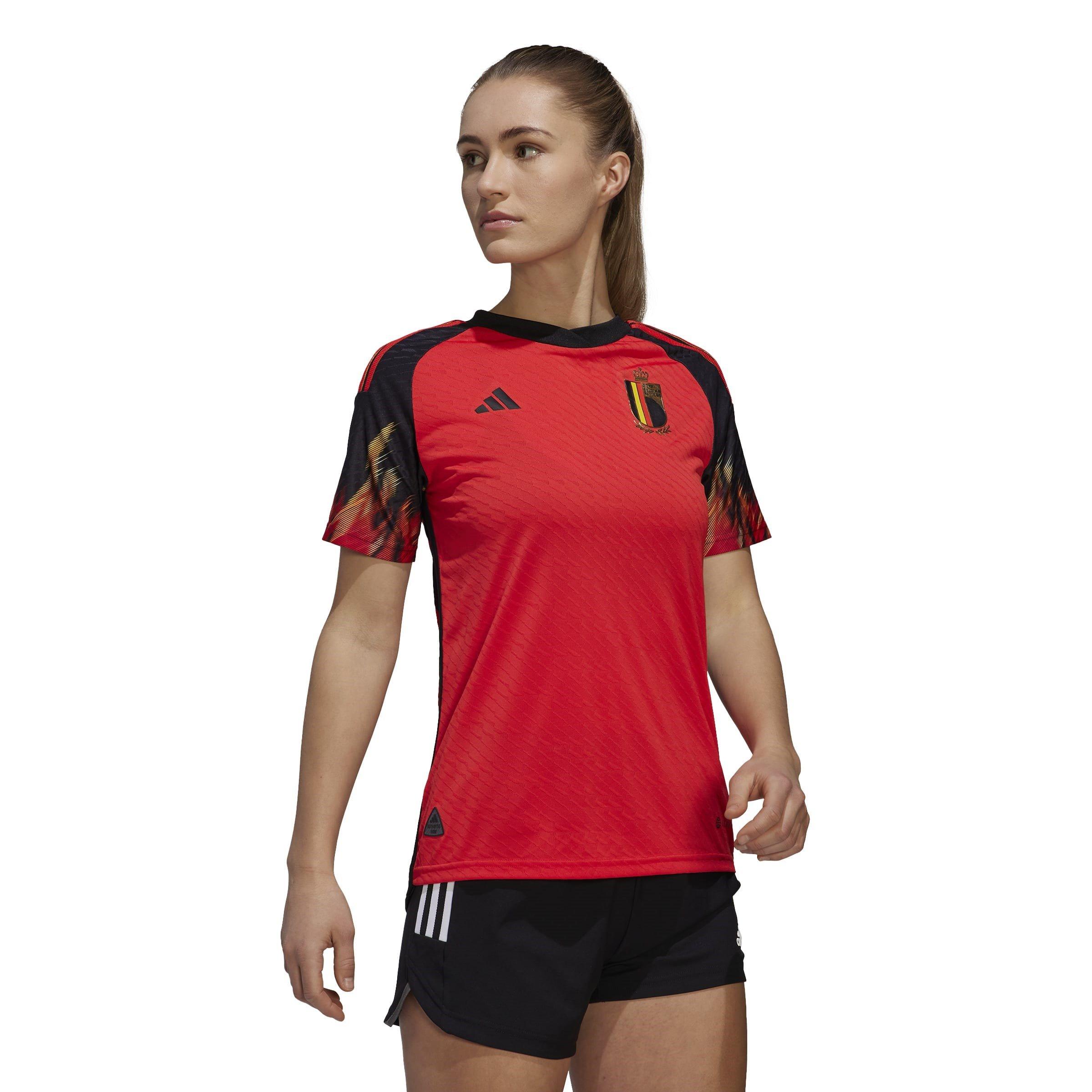 adidas Belgium Authentic Home Shirt 2022 Womens