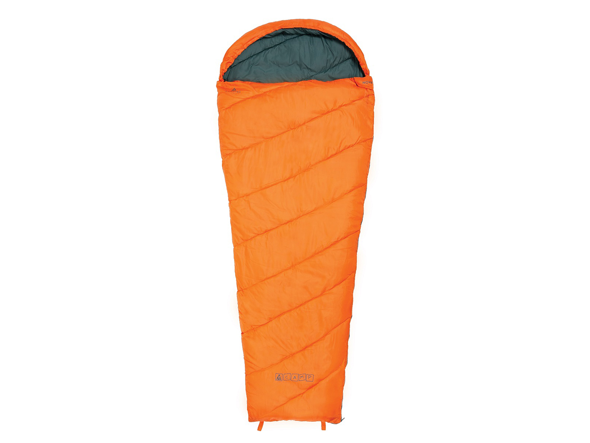 ACAMP Nova 220 x 85 cm mummie slaapzak - Orange