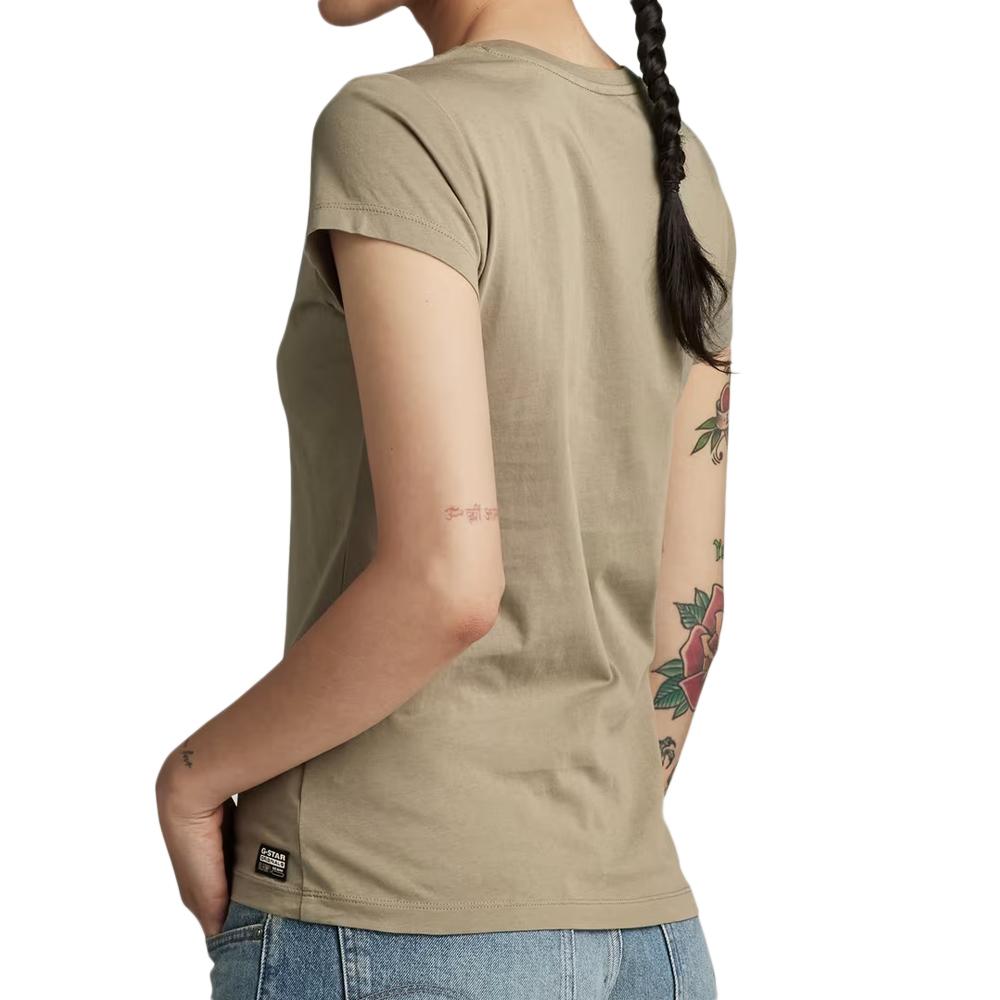 T-shirt Kaki Femme G-Star Raw Eyben